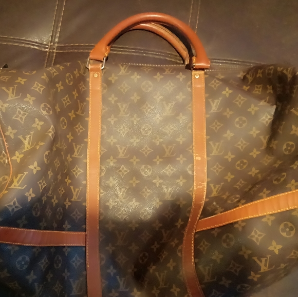 1950's Louis  Vuitton Keep all Duffle Bag - Picture 2 of 4